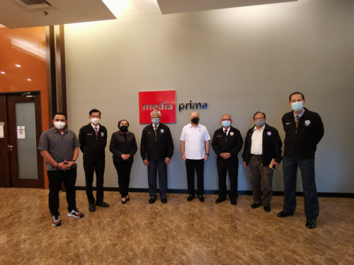 Kunjungan Hormat Ke Pejabat Ketua Pengarah Media Prima